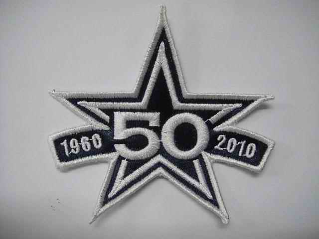 Cowboys 50 Anniversary Patch