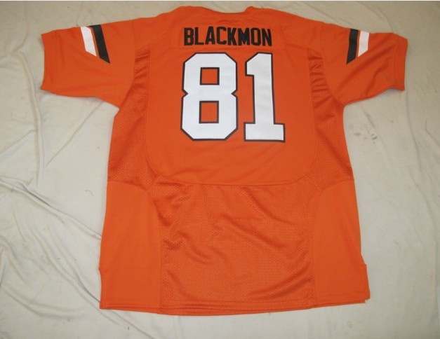 Cowboys 81 Blackmon orange Jerseys - Click Image to Close