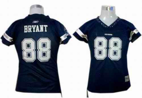 Cowboys 88 Bryant blue women Jerseys Cowboys 88 Bryant blue women Jerseys
