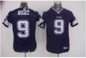 Cowboys 9 Romo blue kids Jerseys