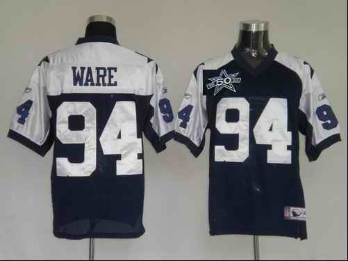 Cowboys 94 Ware Blue Thanksgivings 50th Anniversary Jerseys Cowboys 94 Ware Blue Thanksgivings 50th Anniversary Jerseys