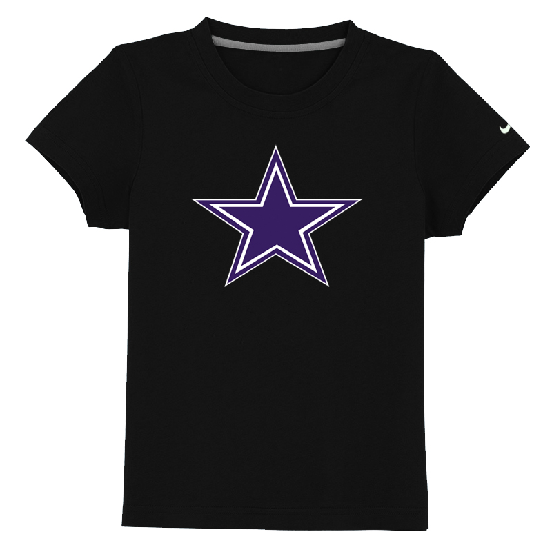 Dallas Cowboys Sideline Legend Authentic Logo Youth T-Shirt Black - Click Image to Close