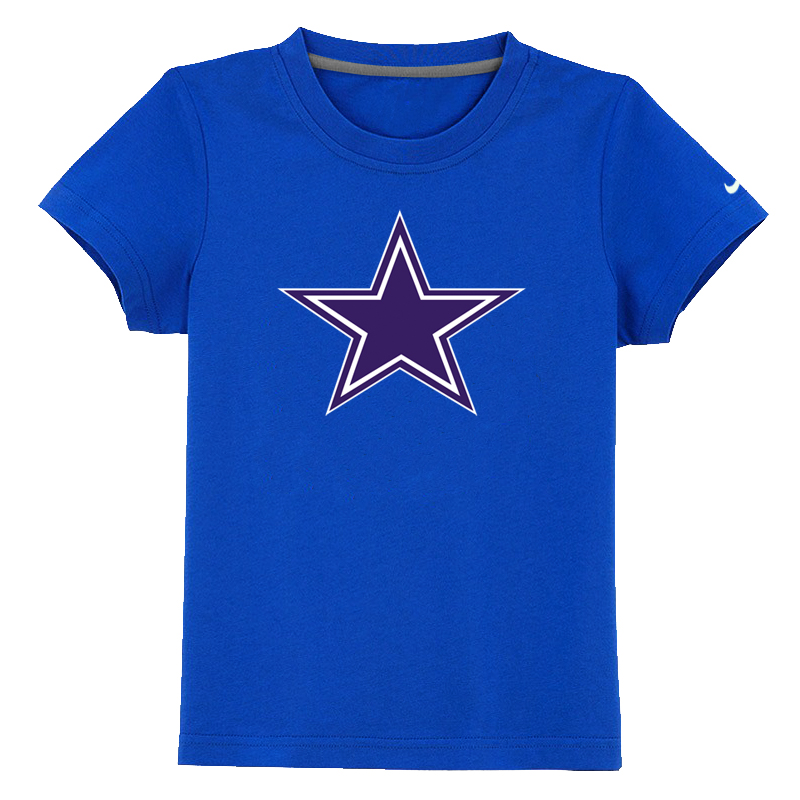Dallas Cowboys Sideline Legend Authentic Logo Youth T-Shirt Blue - Click Image to Close