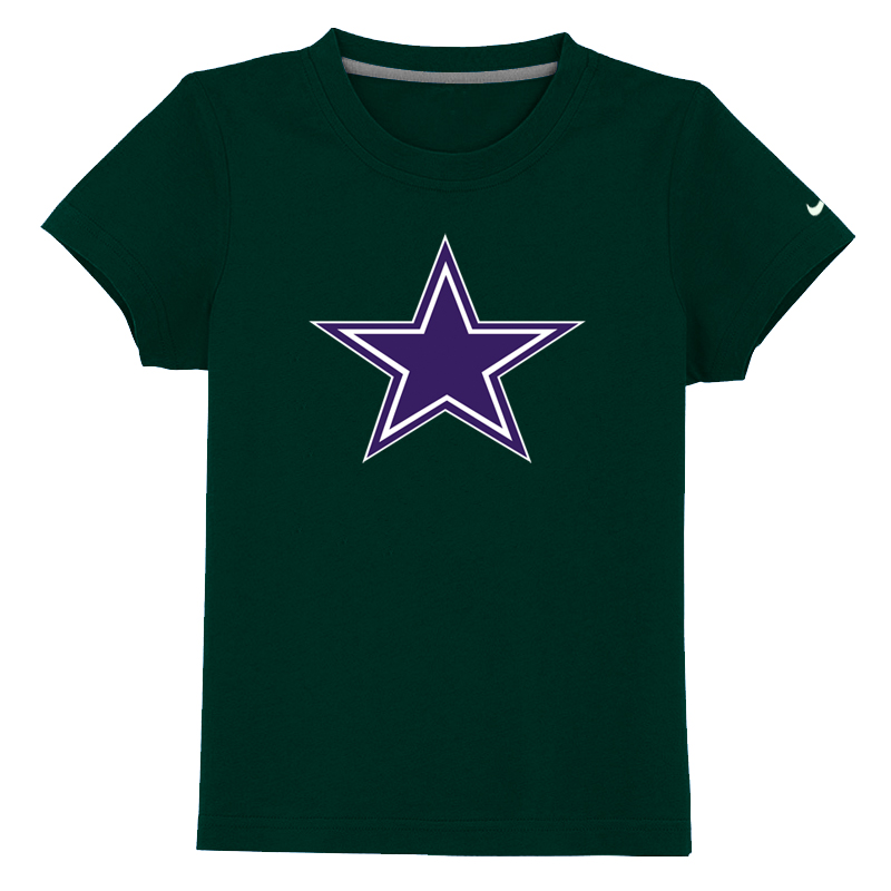 Dallas Cowboys Sideline Legend Authentic Logo Youth T-Shirt D.Green - Click Image to Close