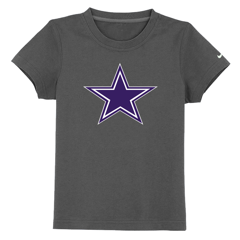Dallas Cowboys Sideline Legend Authentic Logo Youth T-Shirt D.Grey - Click Image to Close