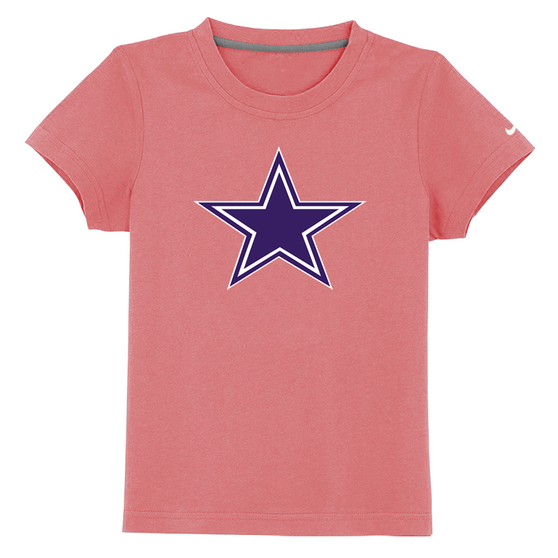 Dallas Cowboys Sideline Legend Authentic Logo Youth T-Shirt Pink