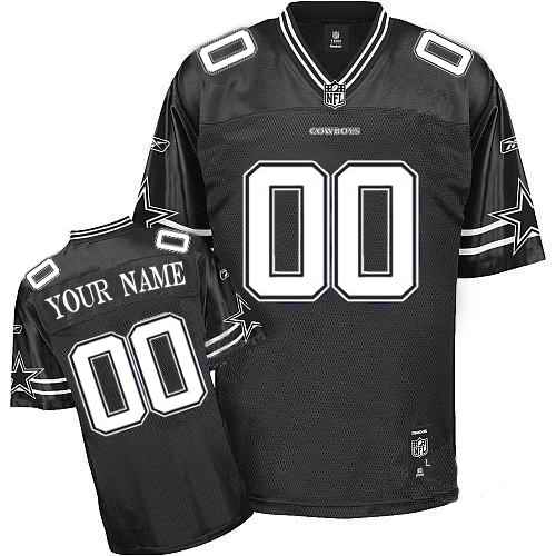 Dallas Cowboys Youth Customized black Jersey