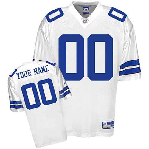 Dallas Cowboys Youth Customized white Jersey