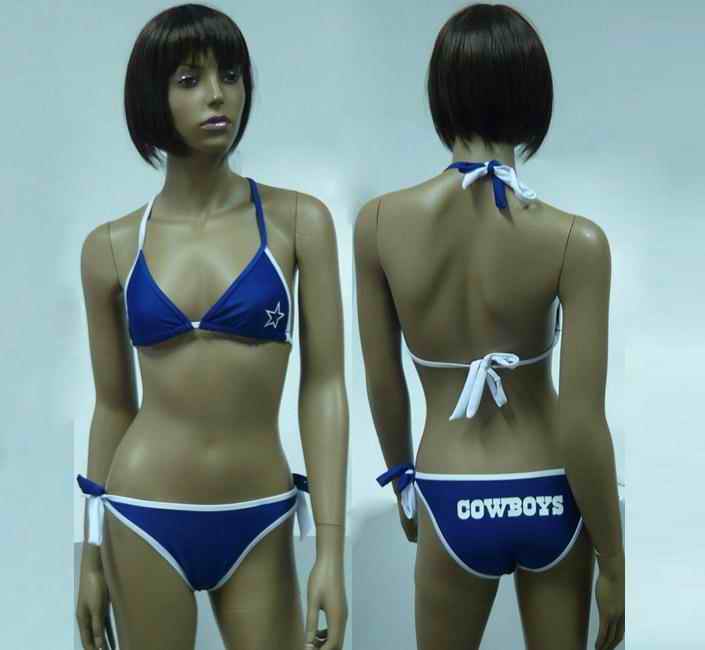 Dallas Cowboys women Halter Bikini