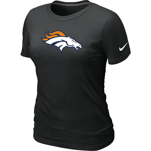 Danver Broncos Black Women's Logo T-Shirt