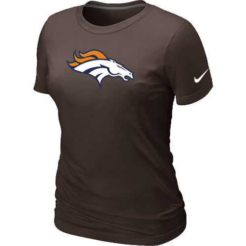 Danver Broncos Brown Women's Logo T-Shirt
