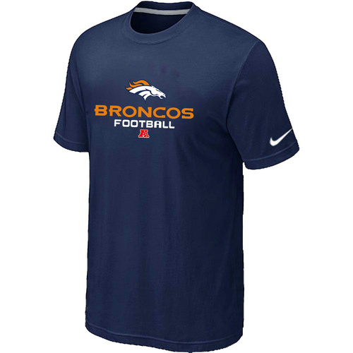 Denver Broncos Critical Victory D.Blue T-Shirt - Click Image to Close