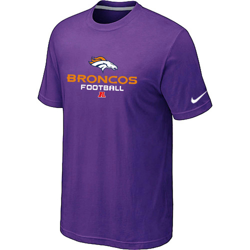 Denver Broncos Critical Victory Purple T-Shirt