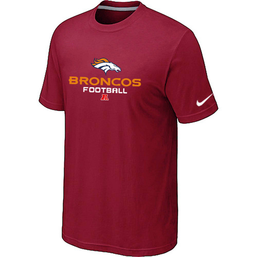 Denver Broncos Critical Victory Red T-Shirt