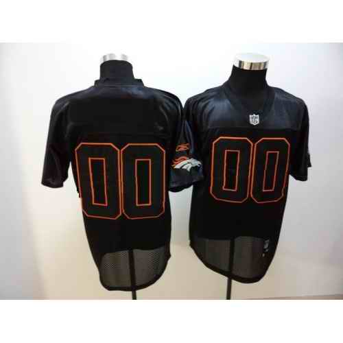 Denver Broncos Men Customized black Jersey