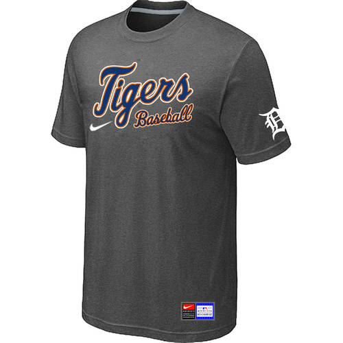 Detroit Tigers D.Grey Nike Short Sleeve Practice T-Shirt