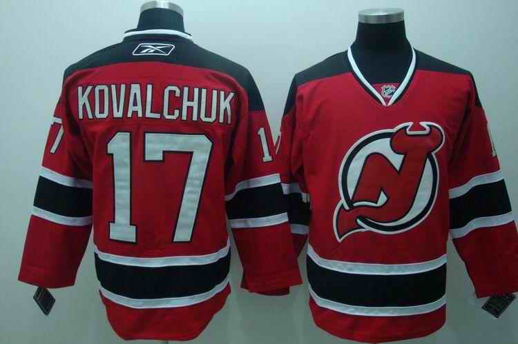 Devils 17 Kovalchuk red Jersey