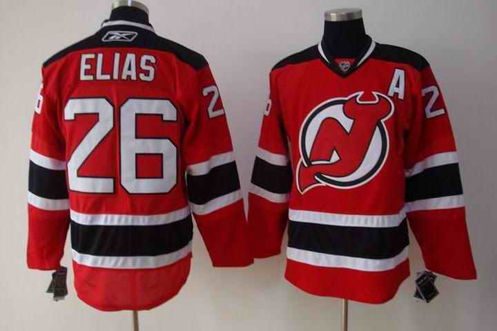 Devils 26 Elias red Jerseys