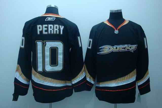 Ducks 10 Perry black Jersey