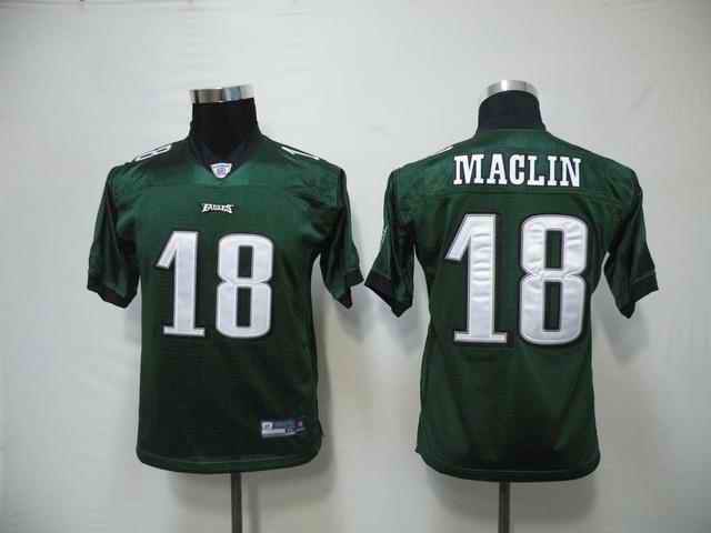 Eagles 18 Maclin green kids Jerseys
