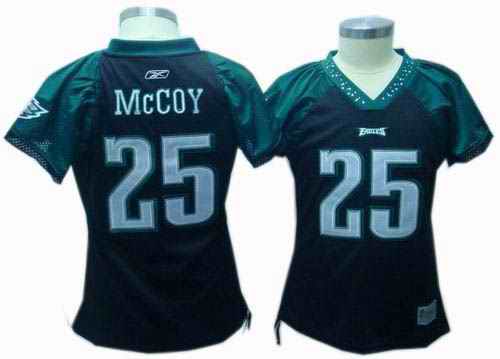 Eagles 25 McCOY black women Jerseys