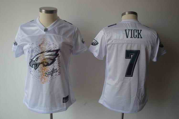 Eagles 7 Vick white 2011 fem fan women Jerseys