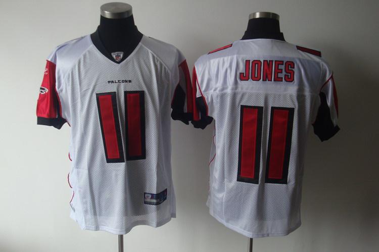 Falcons 11 Jones white Jerseys