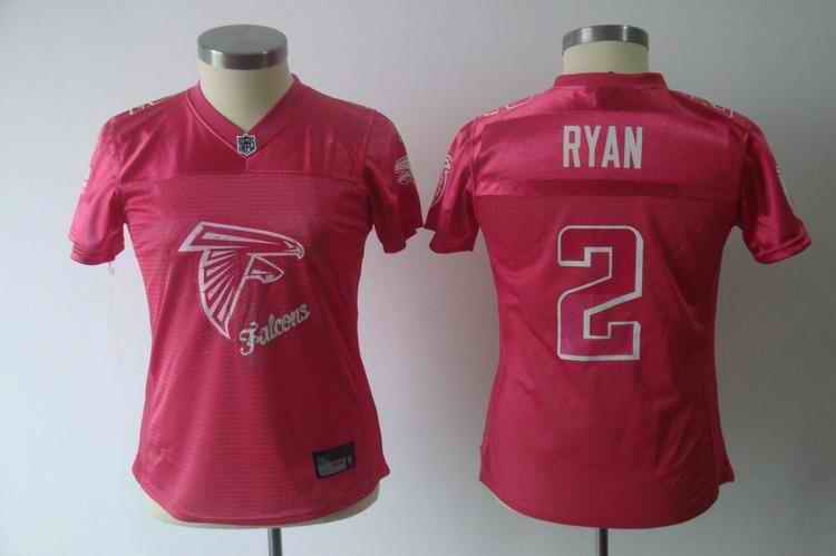Falcons 2 Ryan pink 2011 fem fan women Jerseys Falcons 2 Ryan pink 2011 fem fan women Jerseys