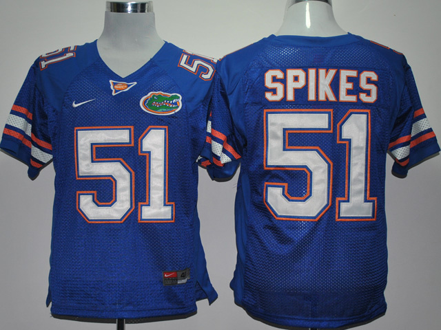 Florida Gators 51 Spikes Orange Jerseys
