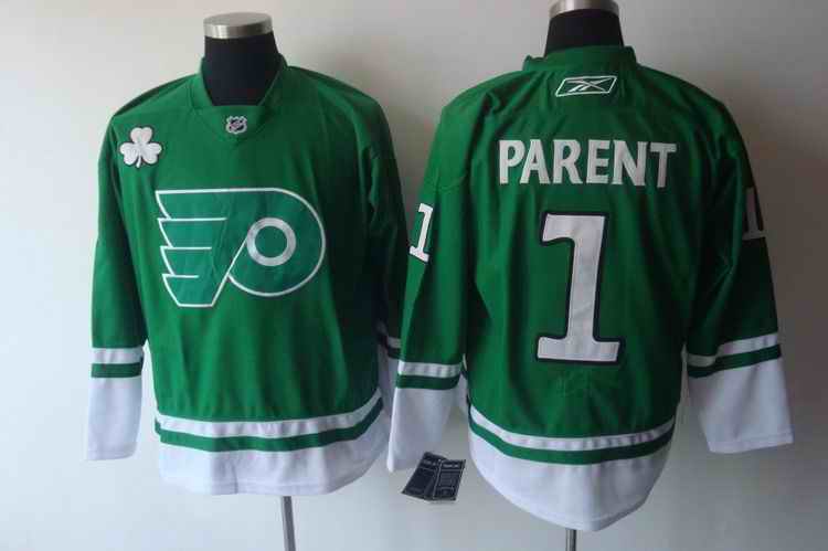 Flyers 1 Parent St.Patricks Day Green Jerseys