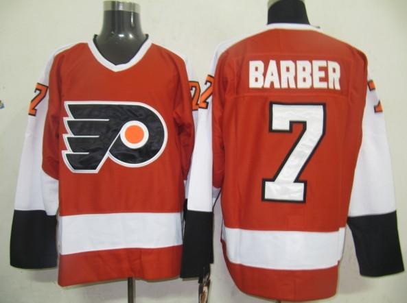 Flyers 7 Barber orange Jerseys