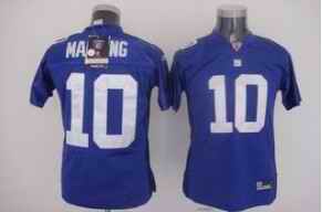 Giants 10 Manning blue kids Jerseys