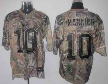 Giants 10 Manning camo Jerseys