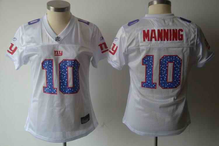 Giants 10 Manning white new women Jerseys