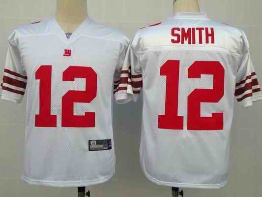 Giants 12 Steve Smith white Jerseys