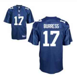 Giants 17 Plaxico Burress blue Jerseys