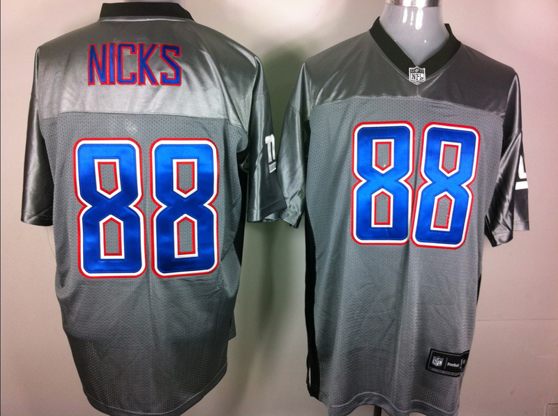 Giants 88 Nicks Grey Jerseys