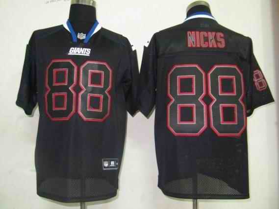 Giants 88 Nicks black field shadow Jerseys