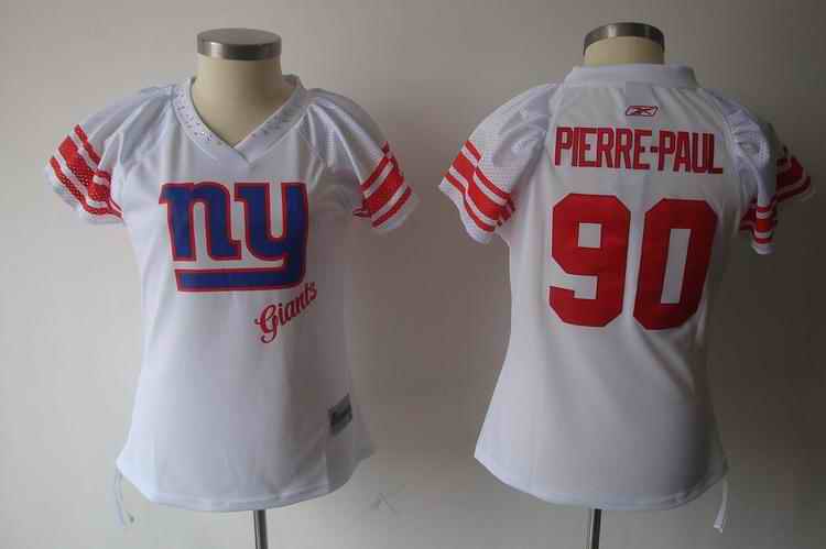 Giants 90 Pierre-Paul Field Flirt white women Jerseys