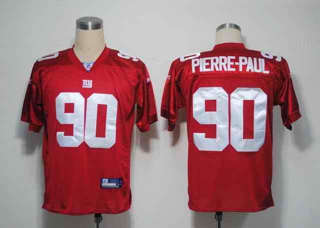 Giants 90 Pierre-paul Red Jerseys