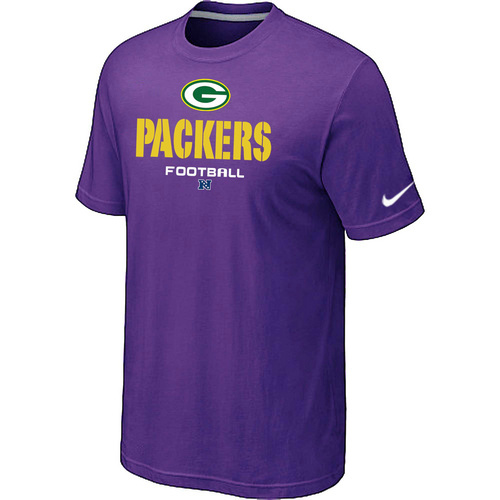 Green Bay Packers Critical Victory Purple T-Shirt