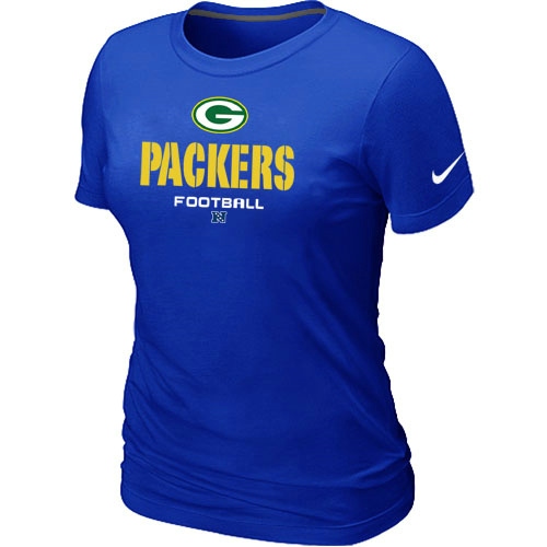 Green Bay Packers Critical Victory Women's Blue T-Shirt Green Bay Packers Critical Victory Women's Blue T-Shirt