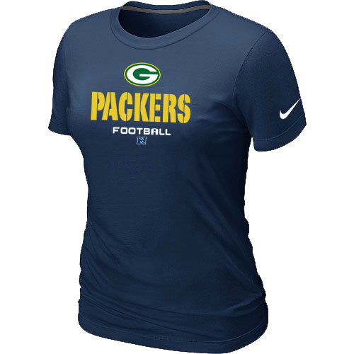 Green Bay Packers Critical Victory Women's D.Blue T-Shirt