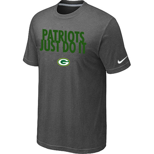 Green Bay Packers Just Do It D.Grey T-Shirt