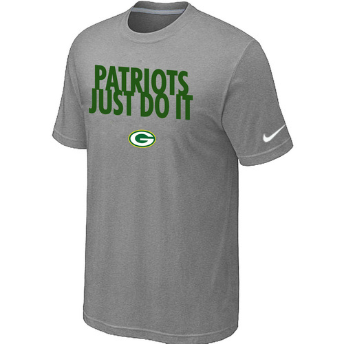 Green Bay Packers Just Do It L.Grey T-Shirt