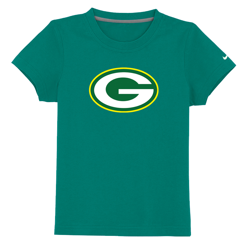 Green Bay Packers Sideline Legend Authentic Logo Youth T-Shirt Green