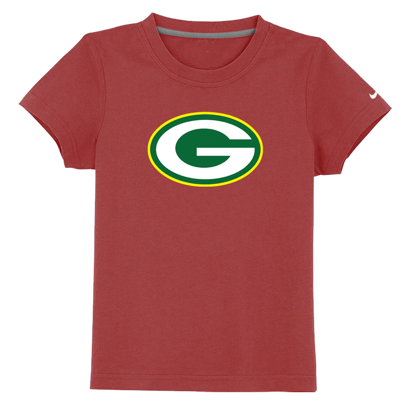 Green Bay Packers Sideline Legend Authentic Logo Youth T-Shirt Red