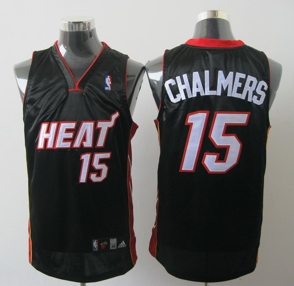Heat 15 Chalmers Black Jerseys