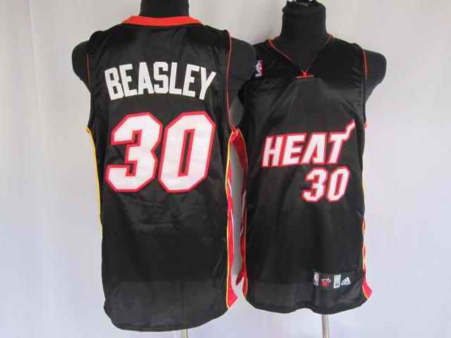 Heat 30 Beasley Black Jerseys