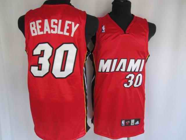 Heat 30 Beasley Red Jerseys